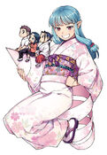 Tsugumomo 18-5 Cover Illustration