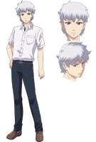 Akito's anime character art