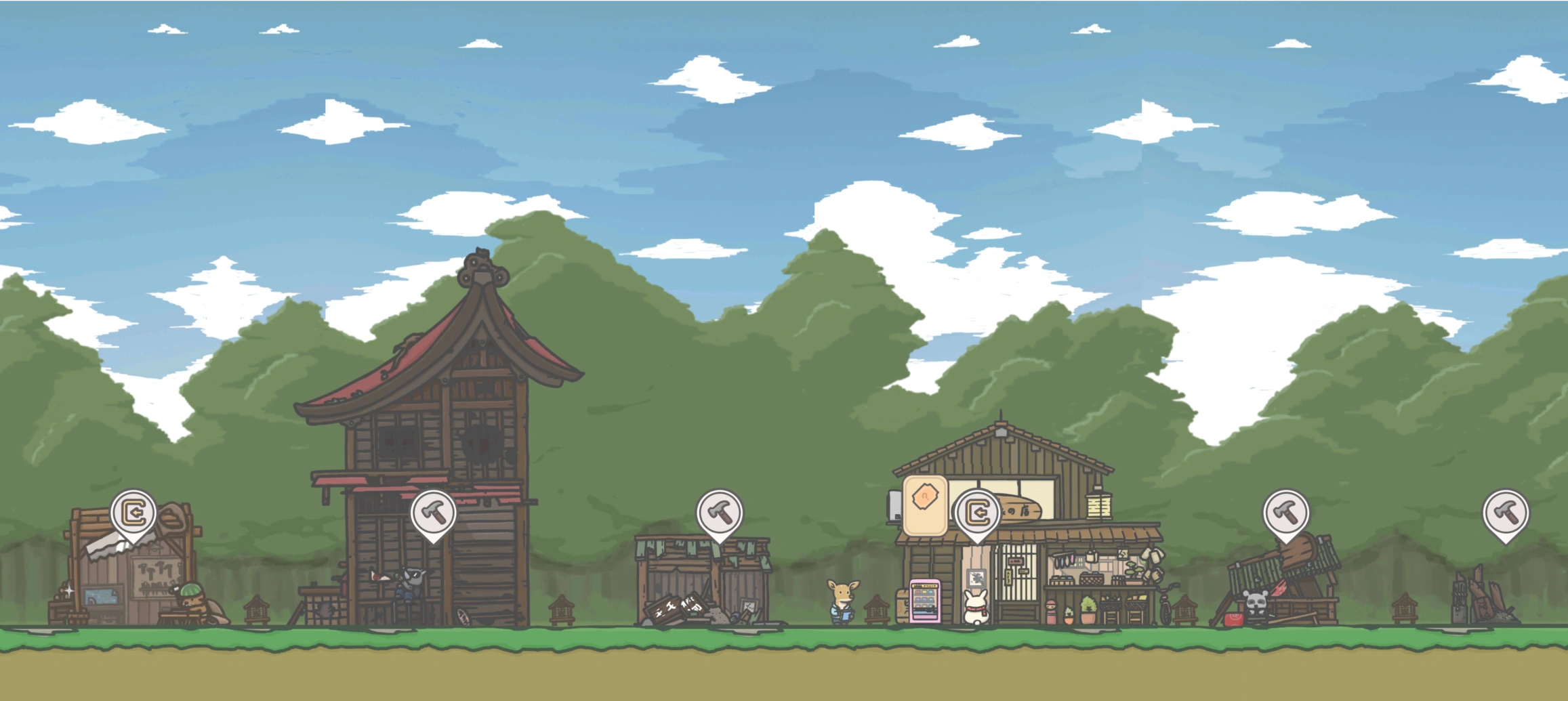 Village Central | Tsuki Adventure 2 Wiki | Fandom