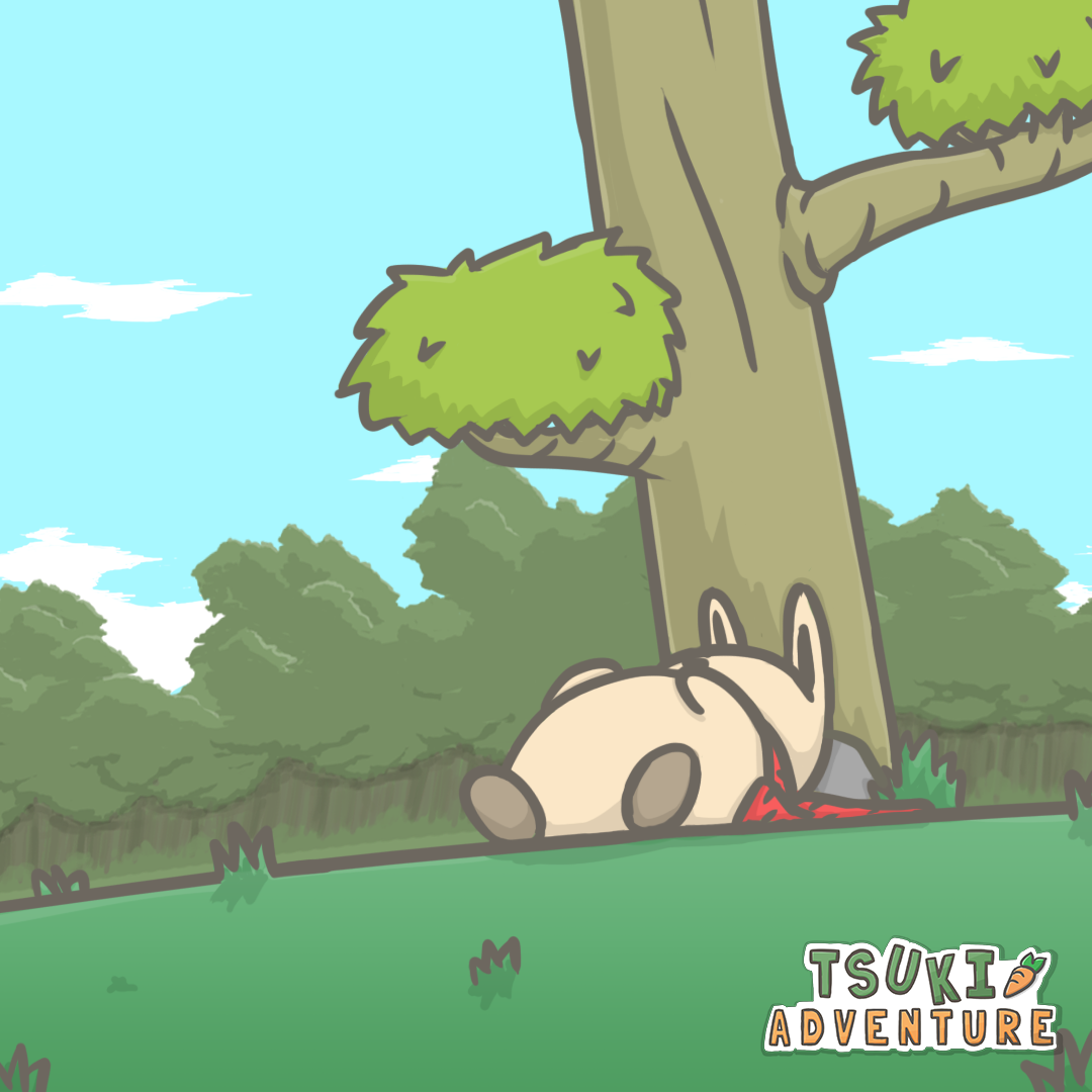 Recently a game I play #TsukiAdventure Not sure about the animal