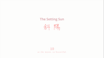 The Setting Sun