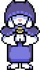 Toriel, cloaked.