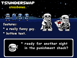 Sans, TS!Underswap Wiki