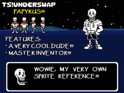 Sans, TS!Underswap Wiki