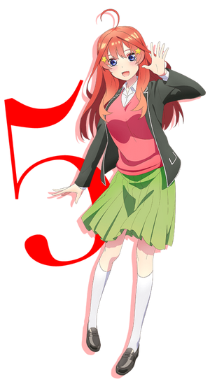 Itsuki maid. [Go-Toubun no Hanayome] - Anime & Manga | Animasi, Gadis  animasi, Gambar gadis anime
