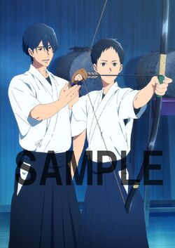 AmiAmi [Character & Hobby Shop]  Wooden Tag Strap Tsurune: Kazemai High  School School's Archery Club Seiya Takehaya(Released)