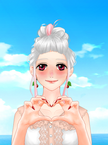 Circe in a Rinmaru Games shoujo avatar creator (it's a placeholder image don't worry)