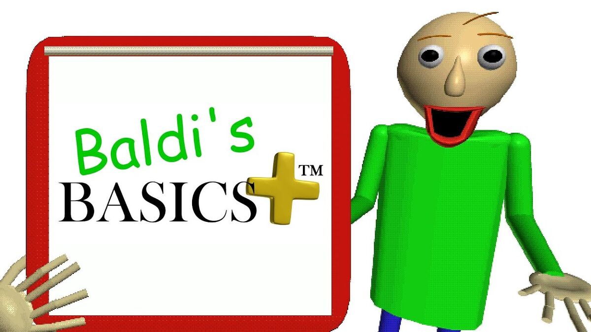 Logo for Baldi's Basics Plus by NubNublet