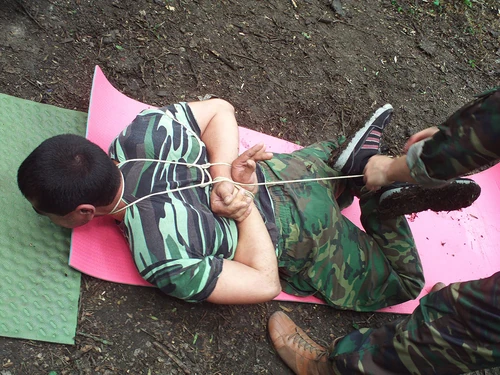 Тренировка на природе.