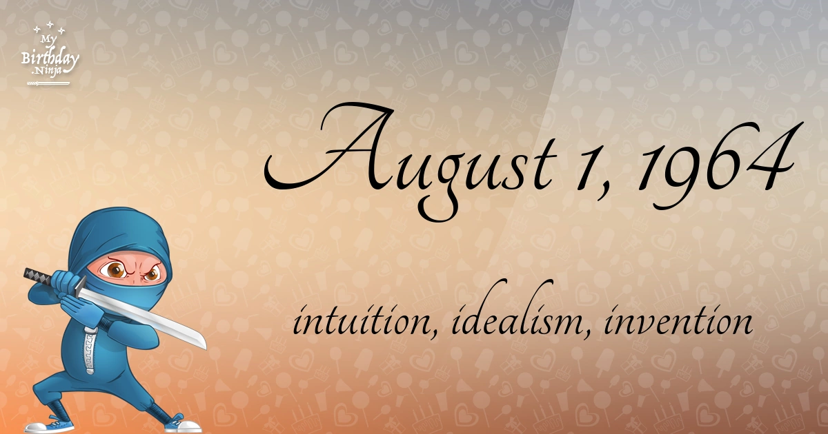 August 1, 1964 | TTS Fanonpedia Wiki | Fandom