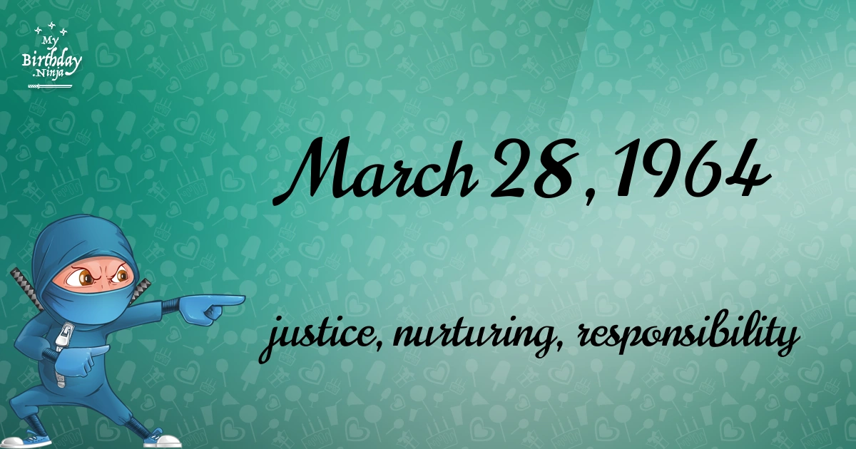 March 28, 1964 | TTS Fanonpedia Wiki | Fandom