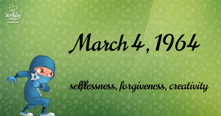 March 4, 1964 | TTS Fanonpedia Wiki | Fandom