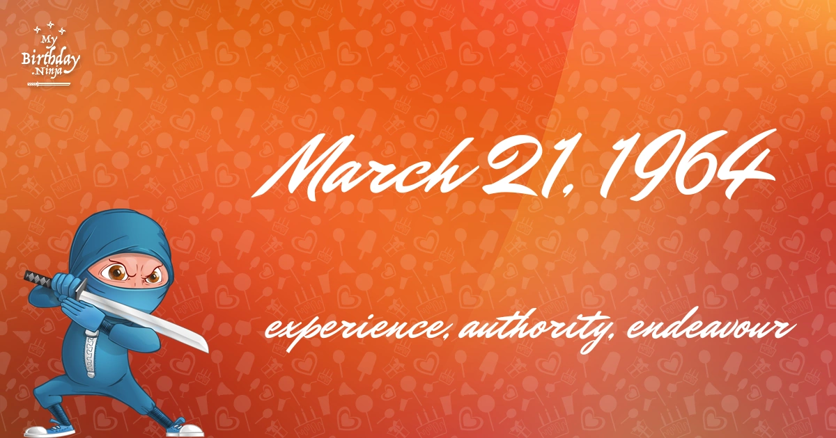 March 21, 1964 | TTS Fanonpedia Wiki | Fandom