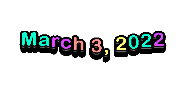 March 3 2022 The Tts Wiki Fandom 