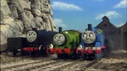 Neville with Thomas and Percy in the twelfth series