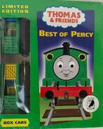 VHS with Wooden Railway Box Cars