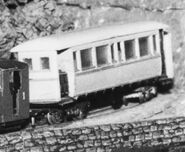 One of the original Egger Bahn coaches