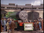 Henry with nameboard