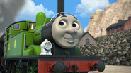 Oliver's headlamp in CGI