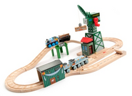 Wooden Railway Farewell at the Docks