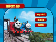 Argentine DVD Language Selection menu