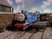 Edward leaving with an ill Thomas