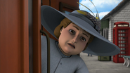 The Lady with the Big Hat (human)