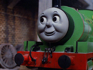 Percy's smiling face that only appeared in the Clearwater Features... (1984-1986)