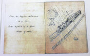 Awdry's original manuscript and sketches for The Sad Story of Henry