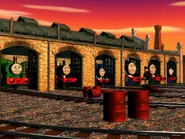 Note: A third eye can be seen near Edward's face