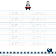 Gordon tracing sheet