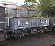 A 5-plank truck at a Days Out with Thomas event