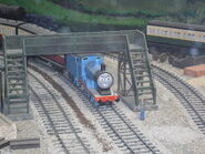 Edward's model at Drayton Manor