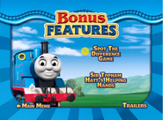 2012 and 2014 Bonus features menu