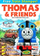 The car in its brown livery