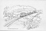 A brake van in Famous Engines