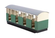 The Semi-Open Narrow Gauge Coaches' close-up model