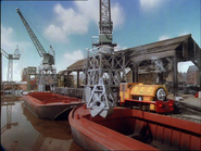 The Brendam Docks Cranes