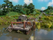 The Old Ferry Barge Pond