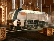 Spencer in the Hero of the Rails Wii game