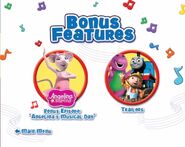 Bonus Features menu