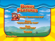 2009 Bonus features menu