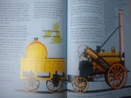 Stephenson's Rocket as seen in the 1999 annual
