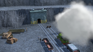 A tunnel at the Blue Mountain Quarry in the twenty-second series