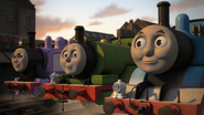 Rosie, Percy and Thomas in Tale of the Brave