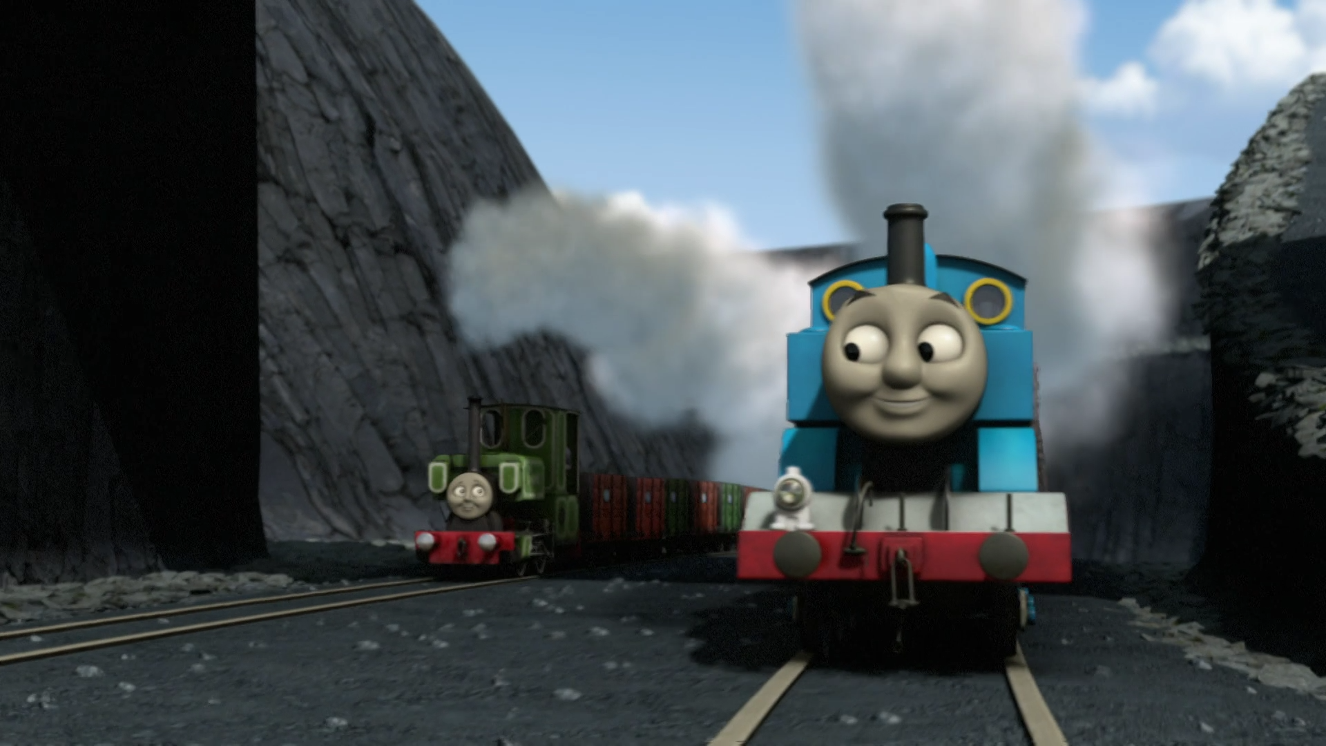 Blue Mountain Mystery Song Thomas The Tank Engine Wikia Fandom - thomas the tank engine roblox id