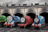 Henry, Gordon, James, and Thomas