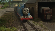 A faceless lorry with Thomas