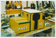 Stepney's completed close up model