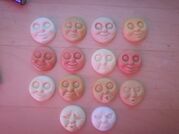 Some more resin casts of Thomas' faces owned by Twitter user Sean (@SeansModels)